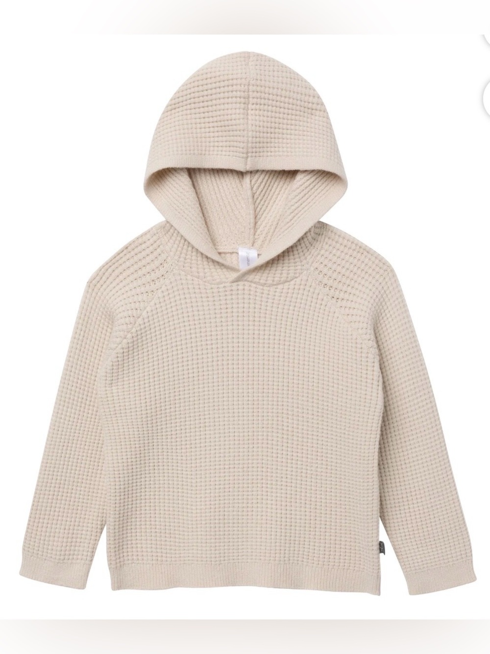 Modern Moments 12M Hooded Cream Sweater Boho Fall Gender Neutral Preppy Classic